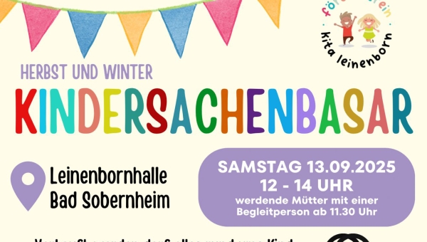 Kindersachenbasar 13.09.2025